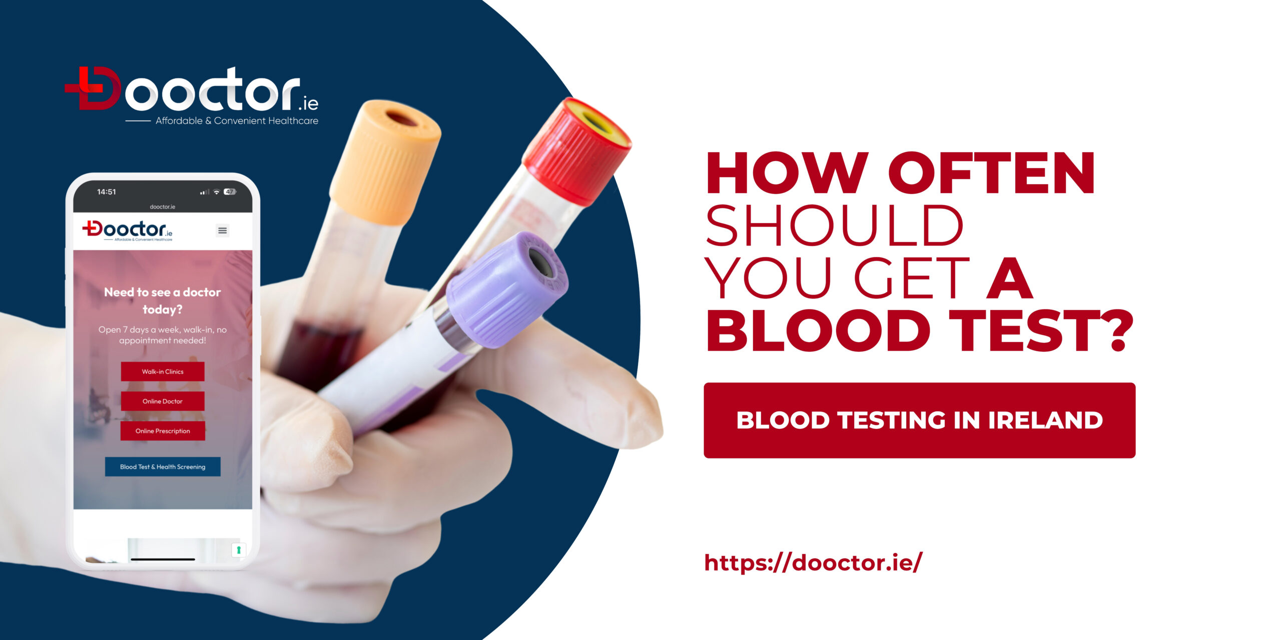 Routine Blood Testing in Ireland – Health Screening Packages with Dooctor.ie