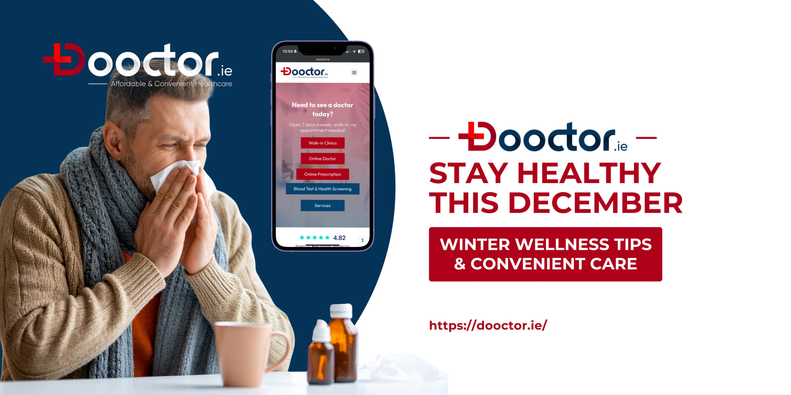 Winter wellness tips and healthcare services in Ireland by Dooctor.ie
