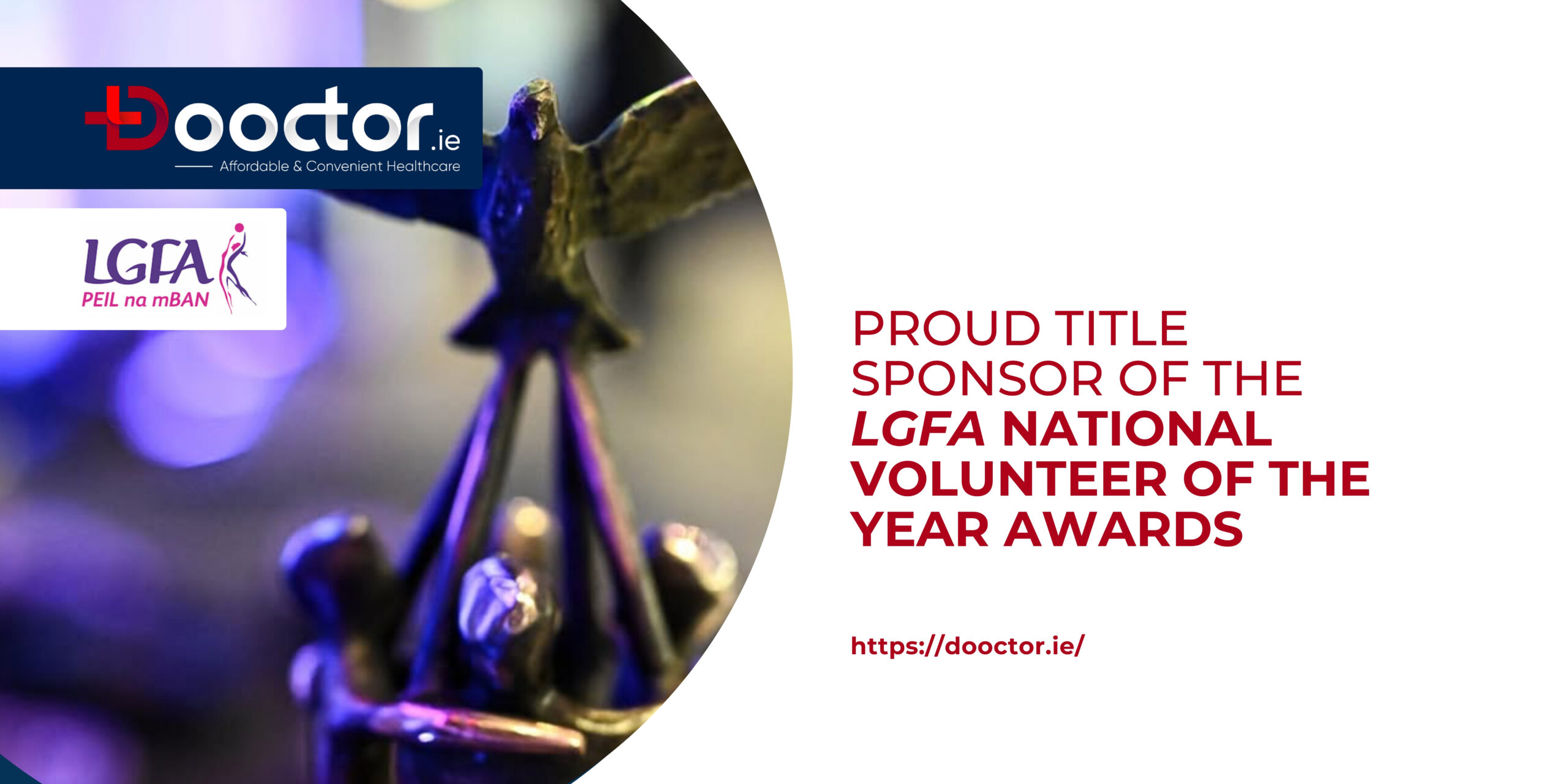 Dooctor.ie Named Title Sponsor of LGFA National Volunteer of the Year Awards